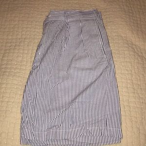 Joseph A Banks Seersucker Shorts Size 35